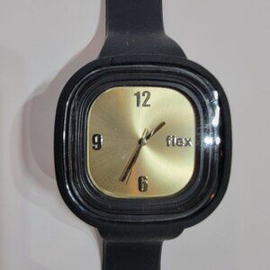Flex Watch Black Gold